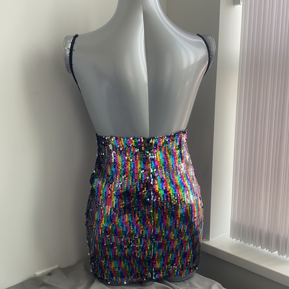 Fashion Nova brand new sequin mini dress. - Picture 2 of 5